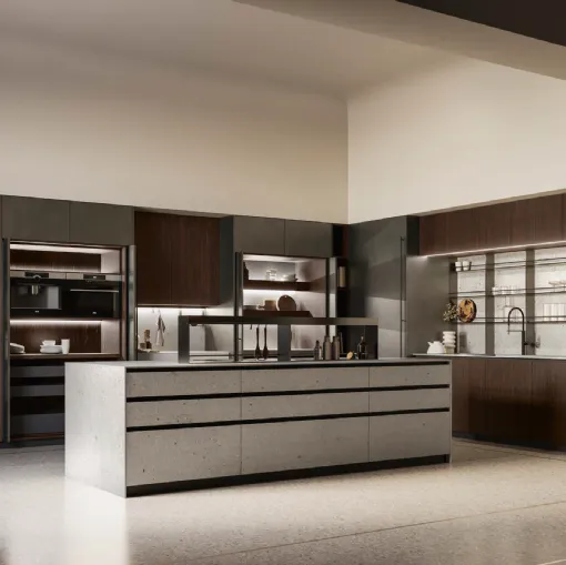 Cucina Design Aspen D23 progetto 7 di Doimo Cucine