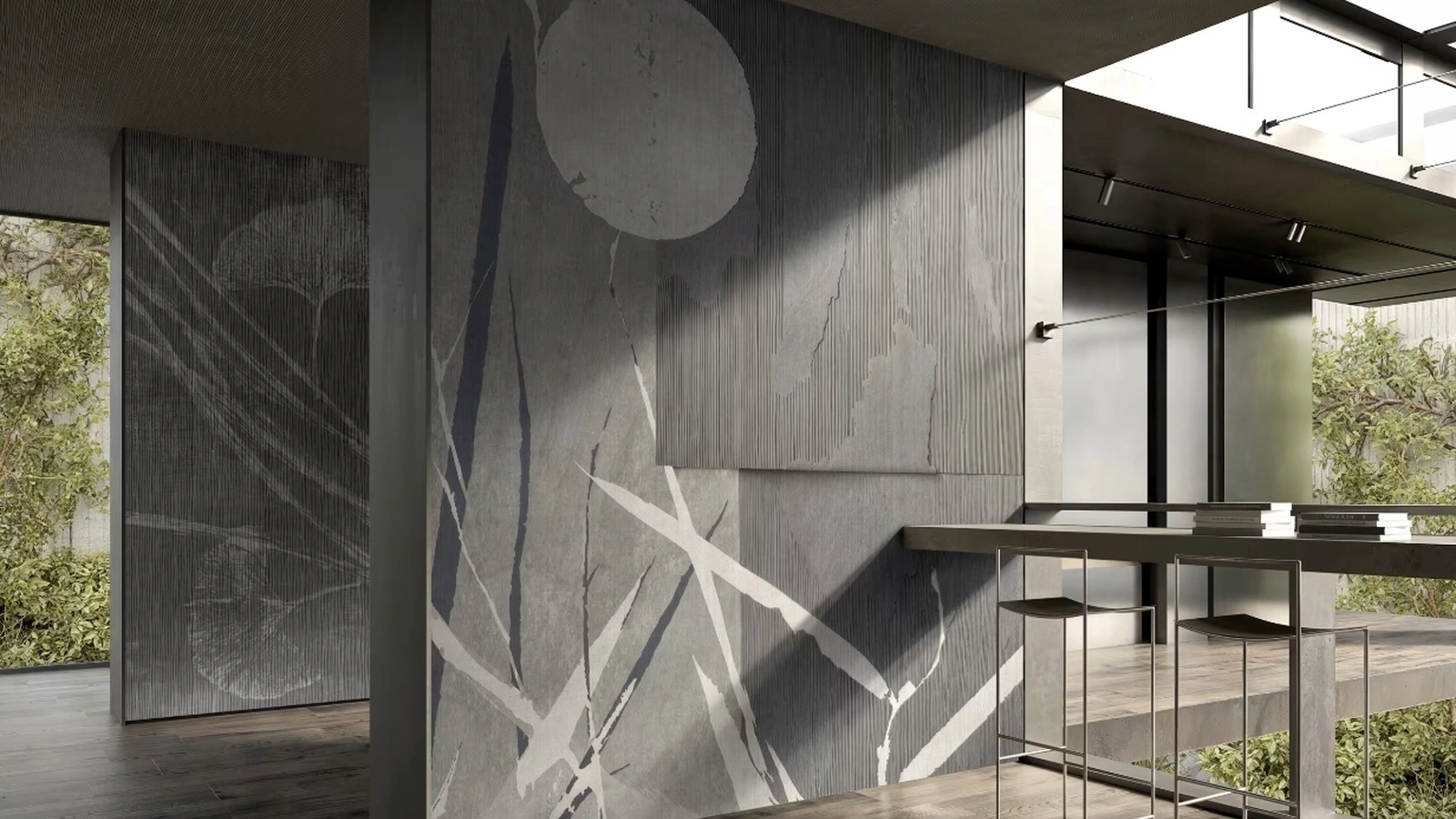 Carta da parati Basalto Glamora