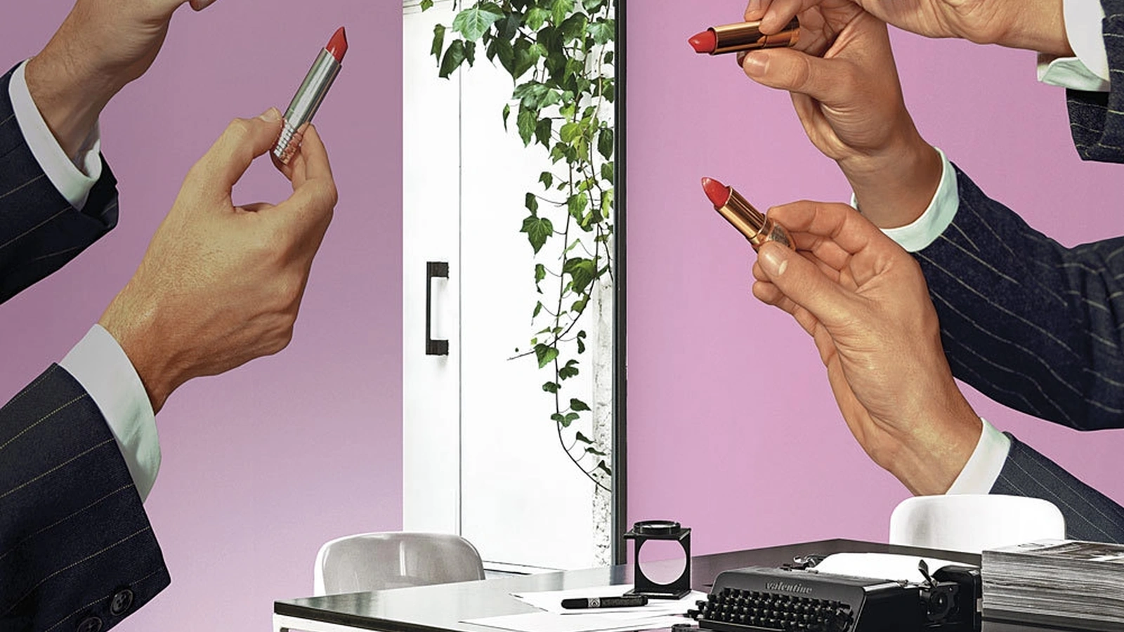 Carta da parati Beauty is Nothing di London Art