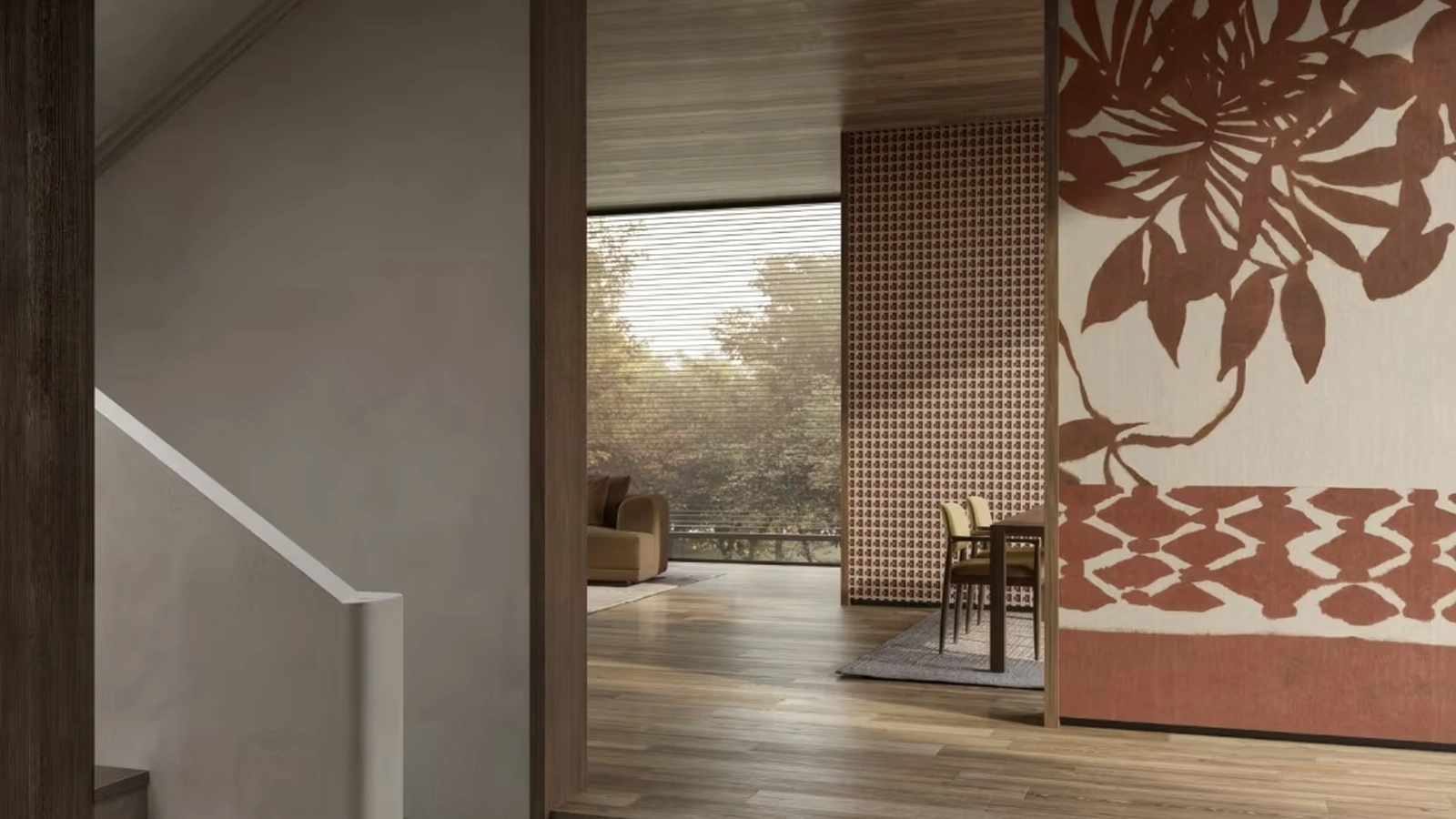 Carta da parati Boheme Fleur di Glamora