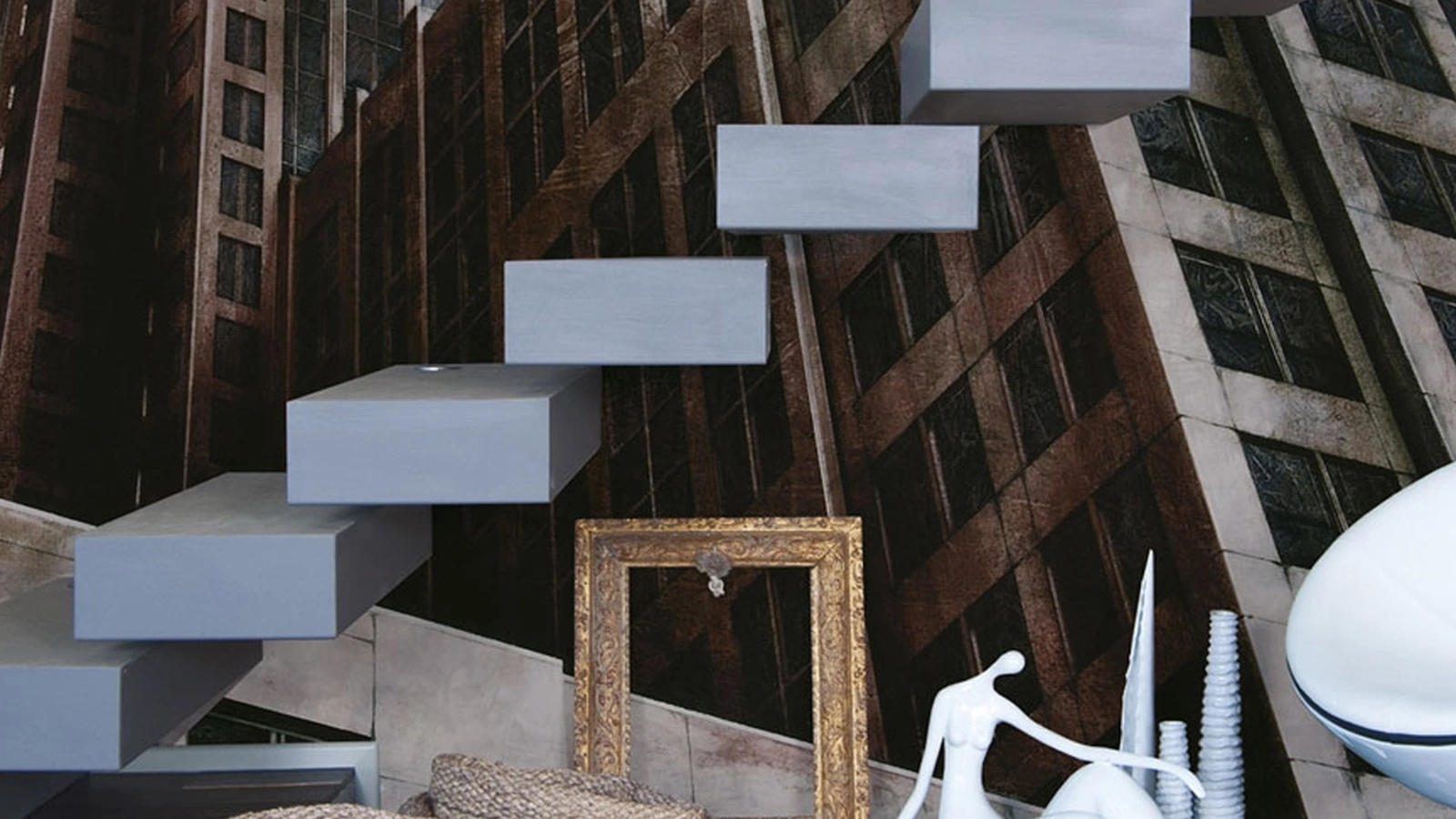 Carta da parati urban style Boston di Inkiostro Bianco