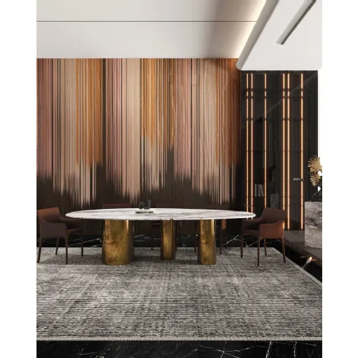 Carta da parati Bronze Rain di London Art