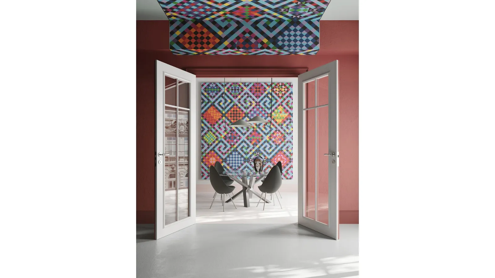 Carta da parati Coriopolis di Inkiostro Bianco