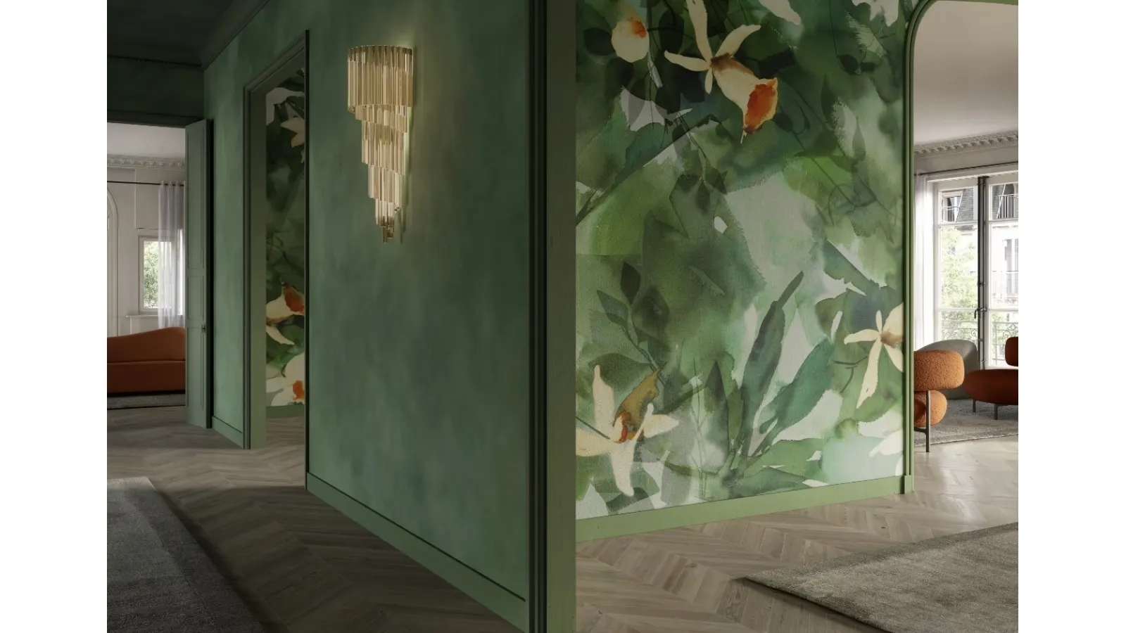 Carta da parati Daffodil Dream di Glamora