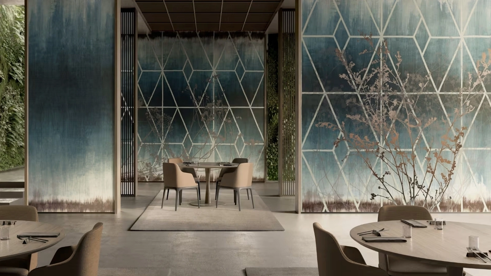 Carta da parati Ephemera di Glamora