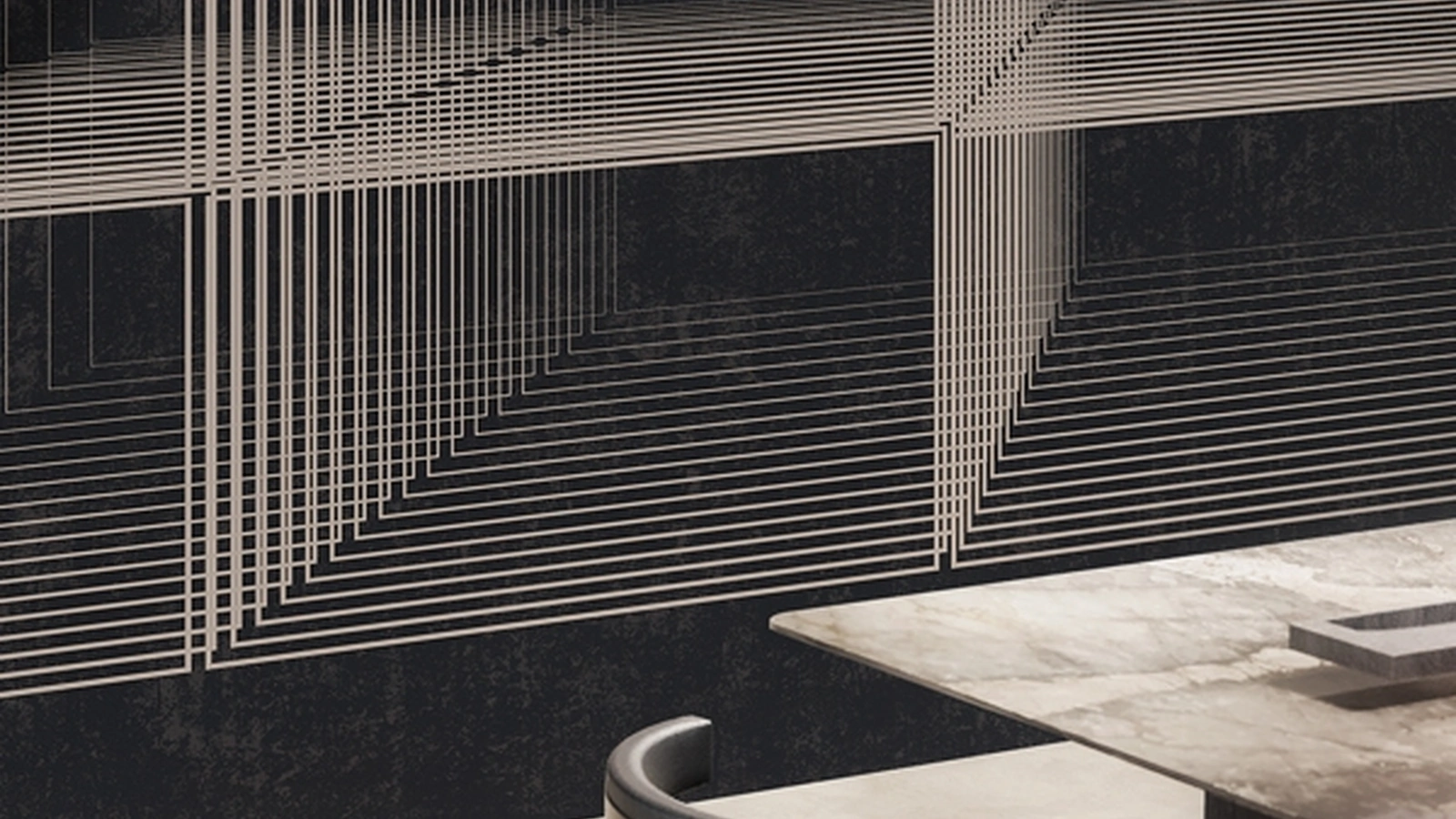 Carta da parati Eruption di London Art