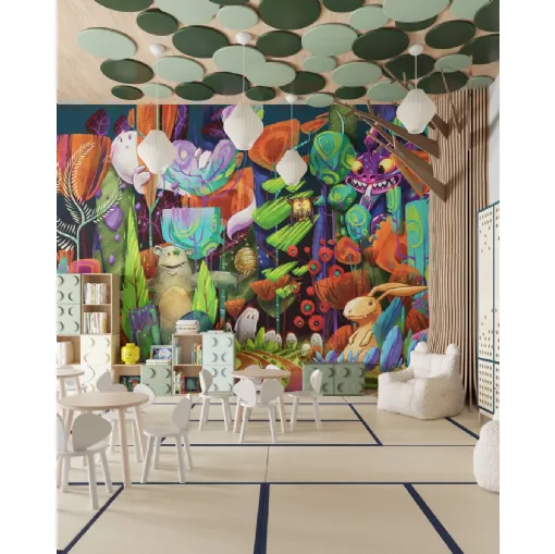 Carta da parati Fantasy Tale di Inkiostro Bianco