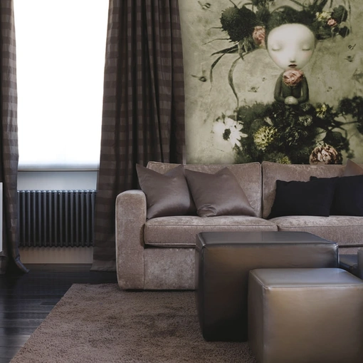 Carta da parati Flora 2014 di Inkiostro Bianco