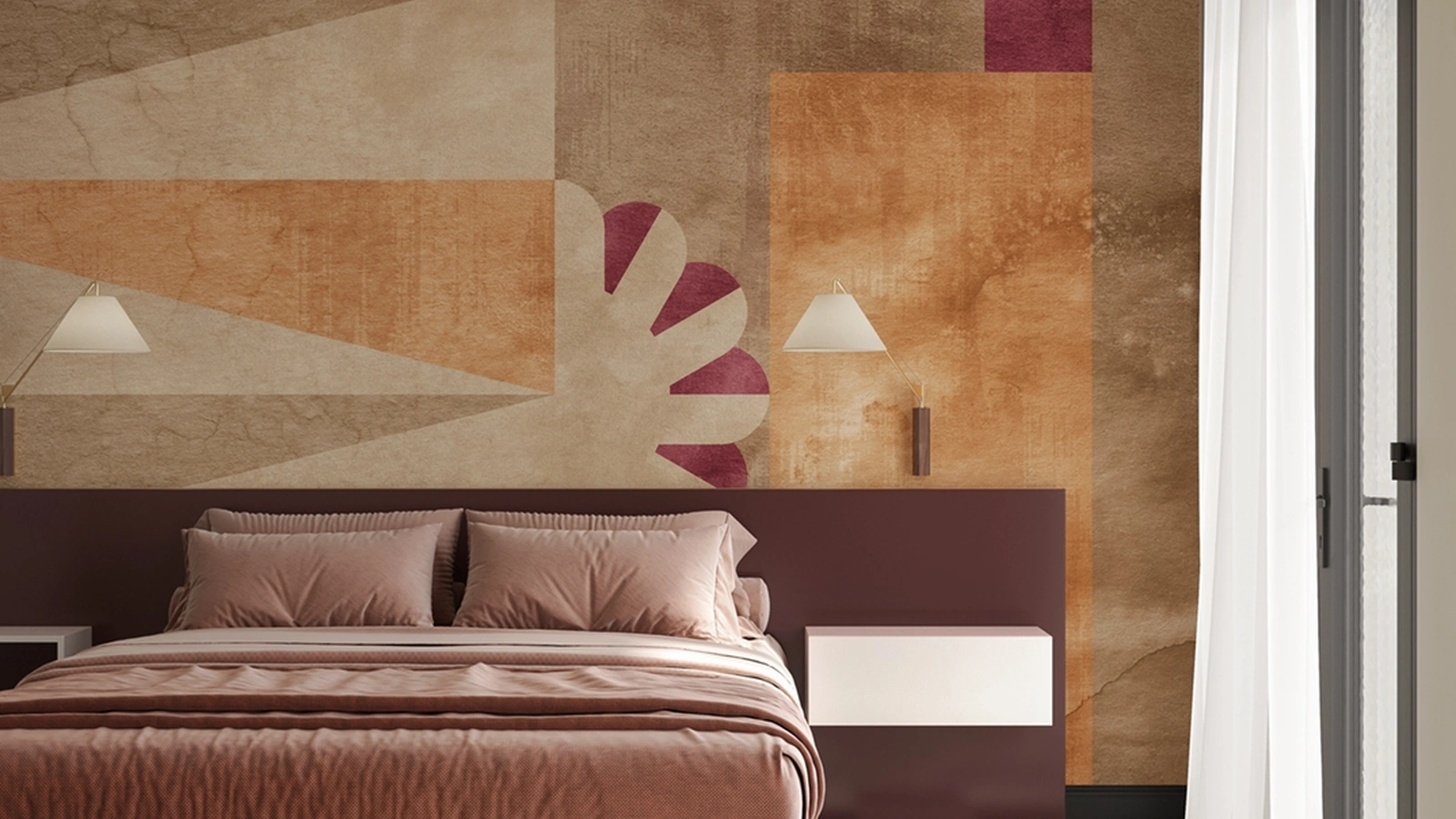 Carta da parati Fluid di Inkiostro Bianco