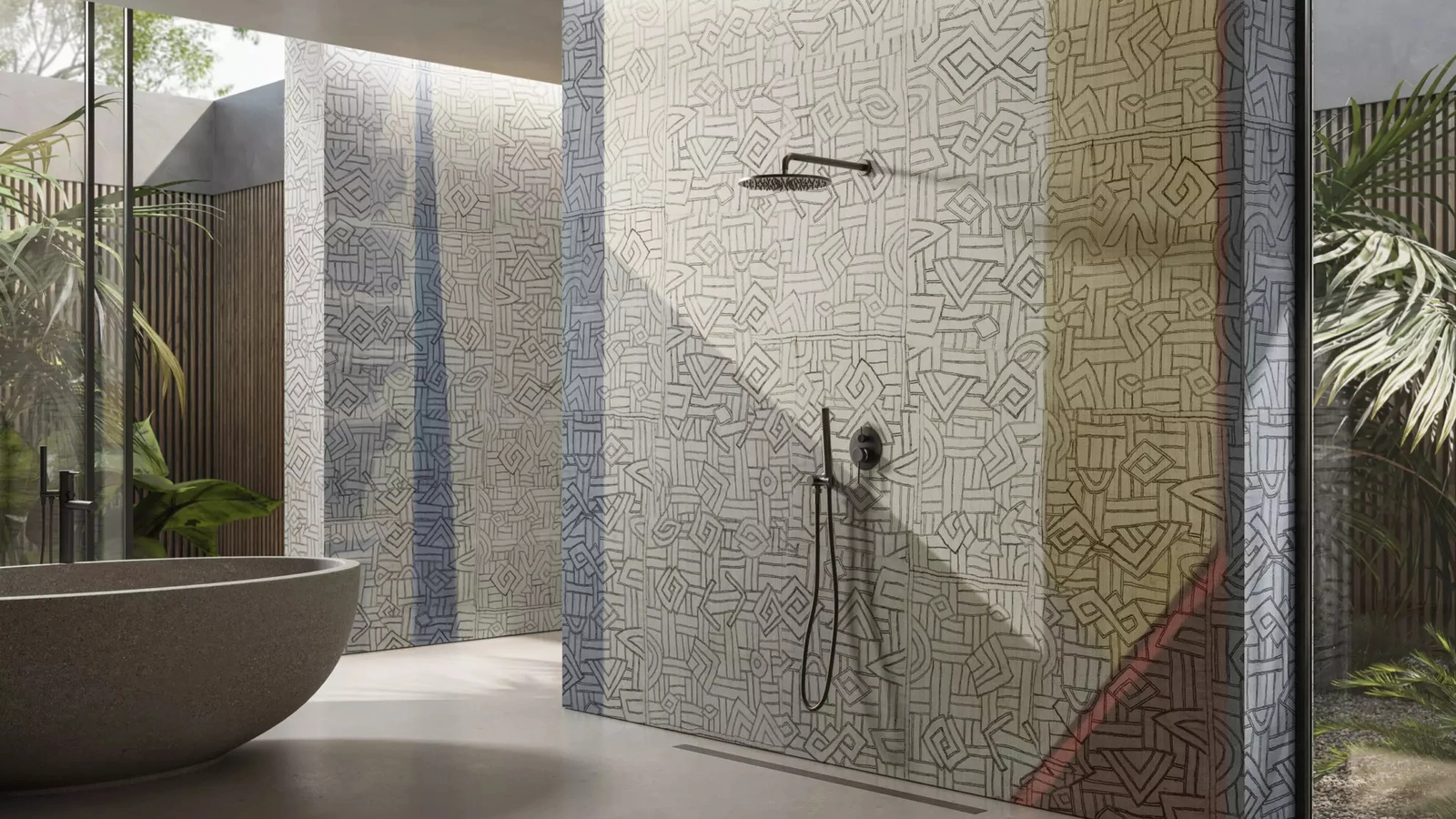 Carta da parati Fontelina di Glamora