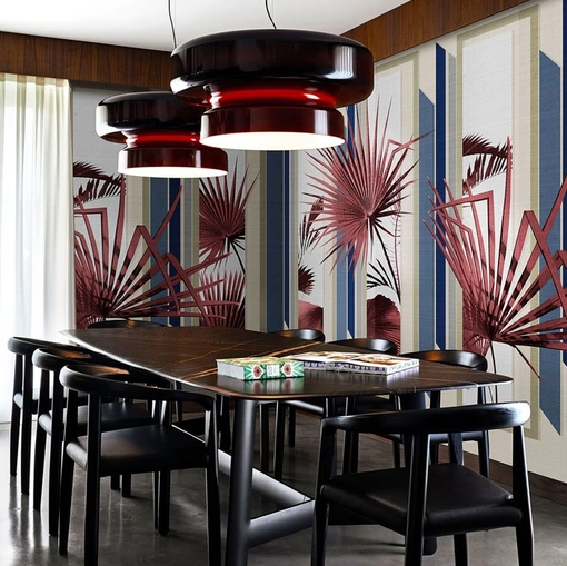 Carta da parati Front View di London Art