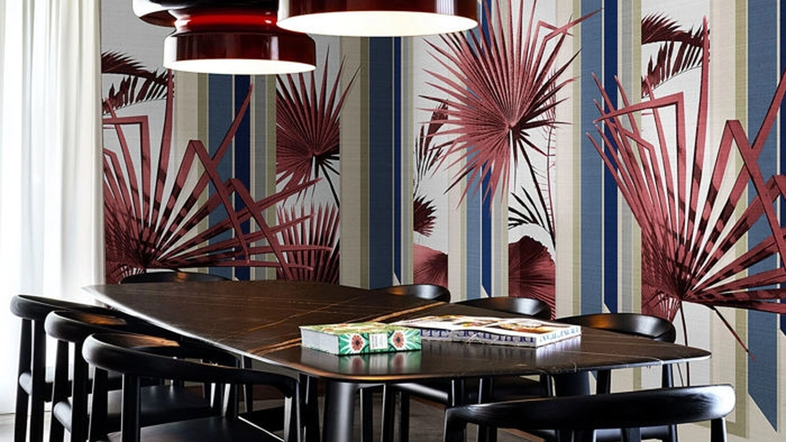 Carta da parati Front View di London Art