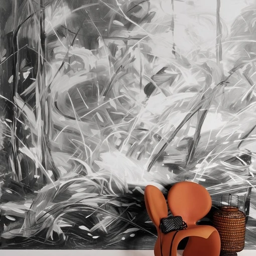 Carta da parati Hyper Paint di London Art