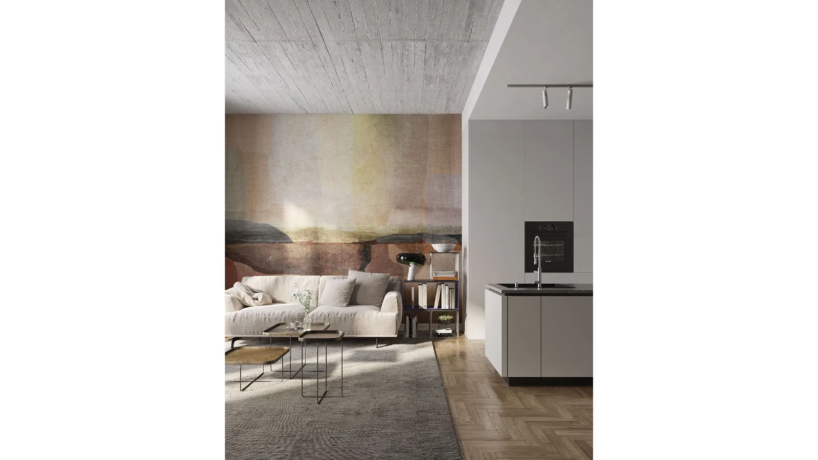 Carta da parati Idyllic di Inkiostro Bianco