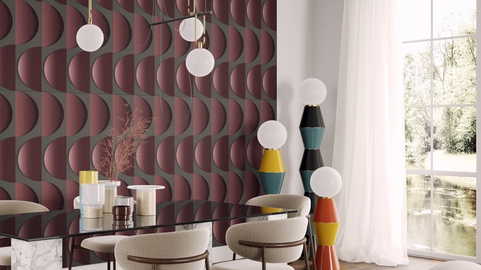 Carta da parati Legato di Inkiostro Bianco