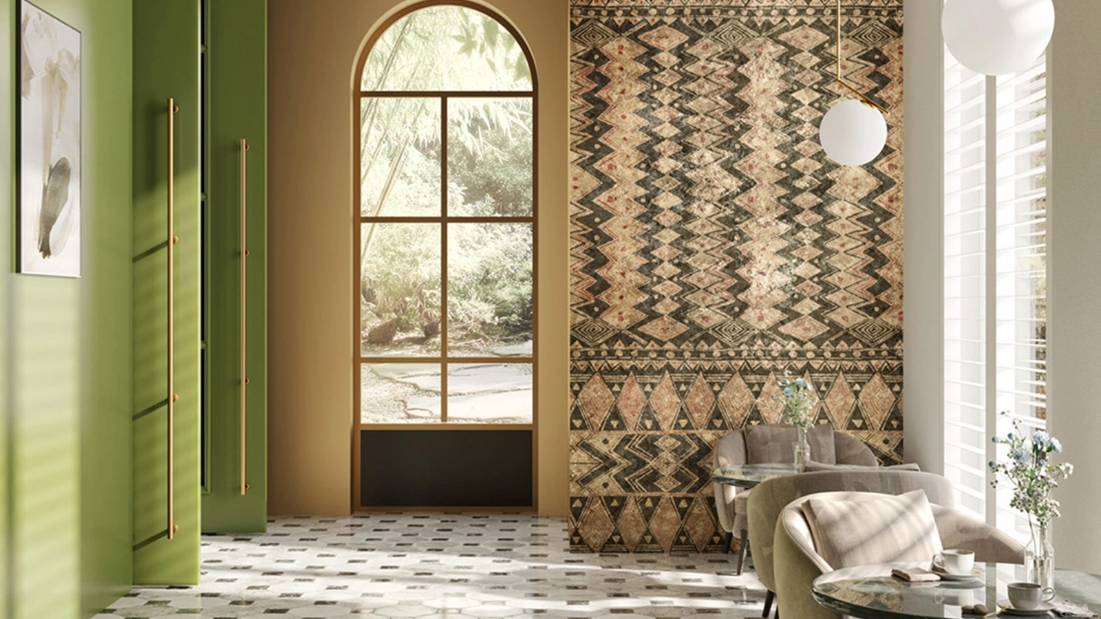 Carta da parati Peggy G di Inkiostro Bianco