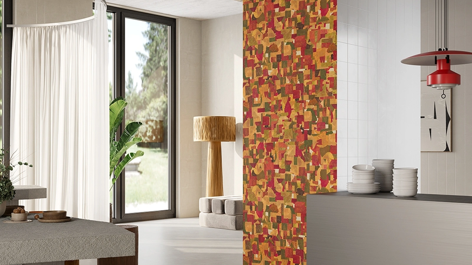 Carta da parati Tilia Vitales di Inkiostro Bianco