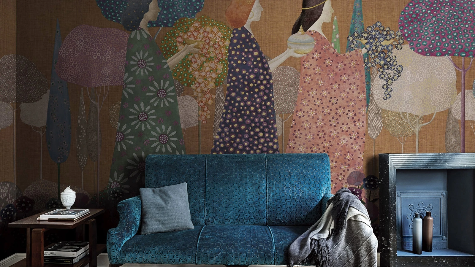 Carta da parati Les Princesses di London Art