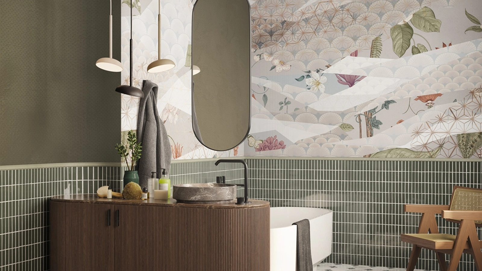 Carta da parati Oman di Inkiostro Bianco