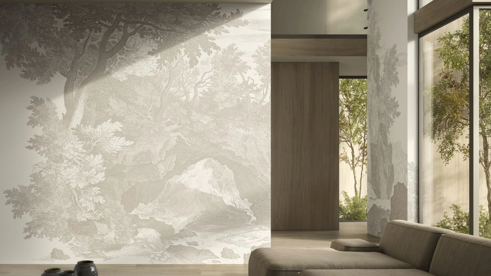 Carta da parati Pompei di Glamora