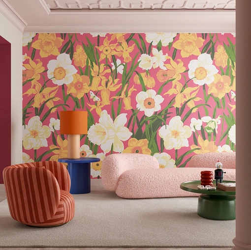 Carta da parati Sanseverina di Inkiostro Bianco