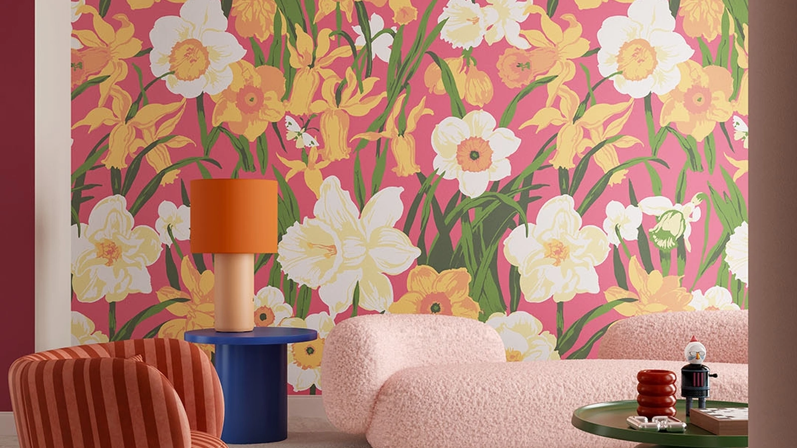 Carta da parati Sanseverina di Inkiostro Bianco