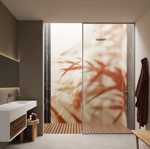 Carta da parati Stoneglass Inkiostro Bianco