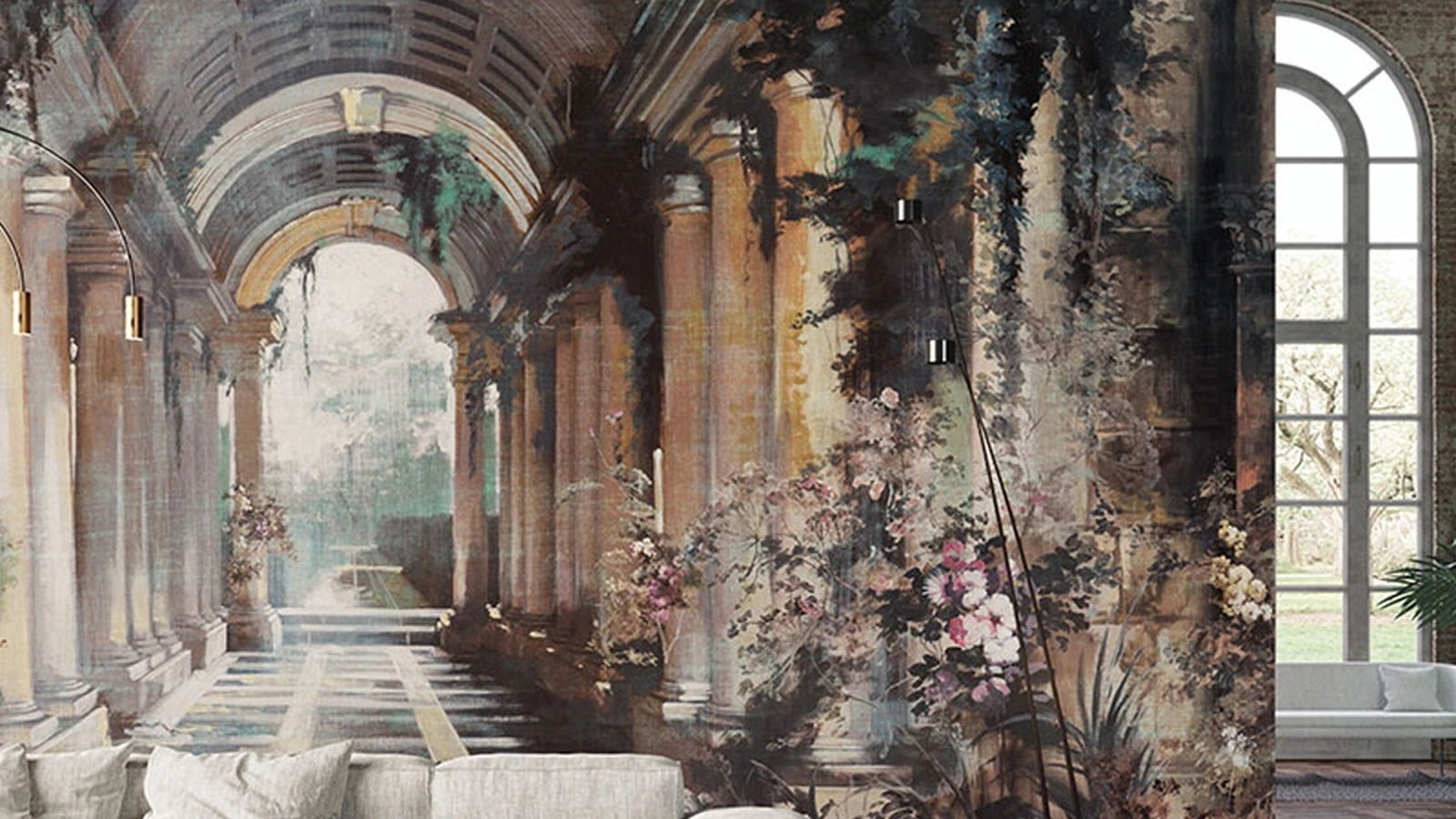 Carta da parati Thesan di Inkiostro Bianco