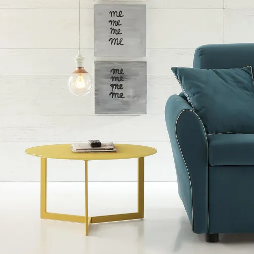 Tavolino in cristallo Joker di Ponti Terenghi