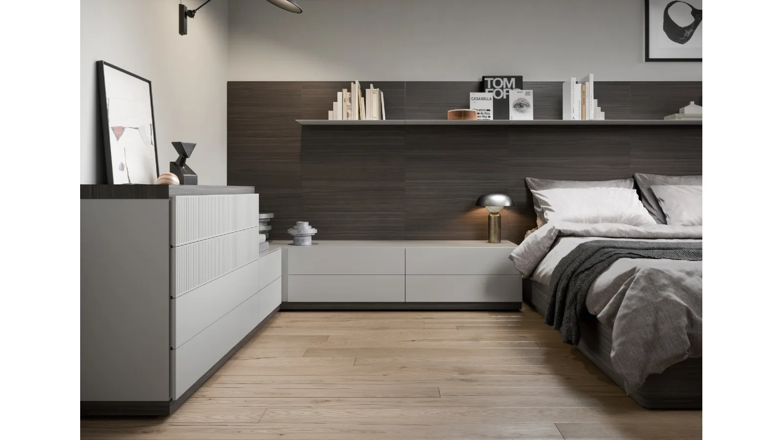 Mensola in metallo Duo di Novamobili