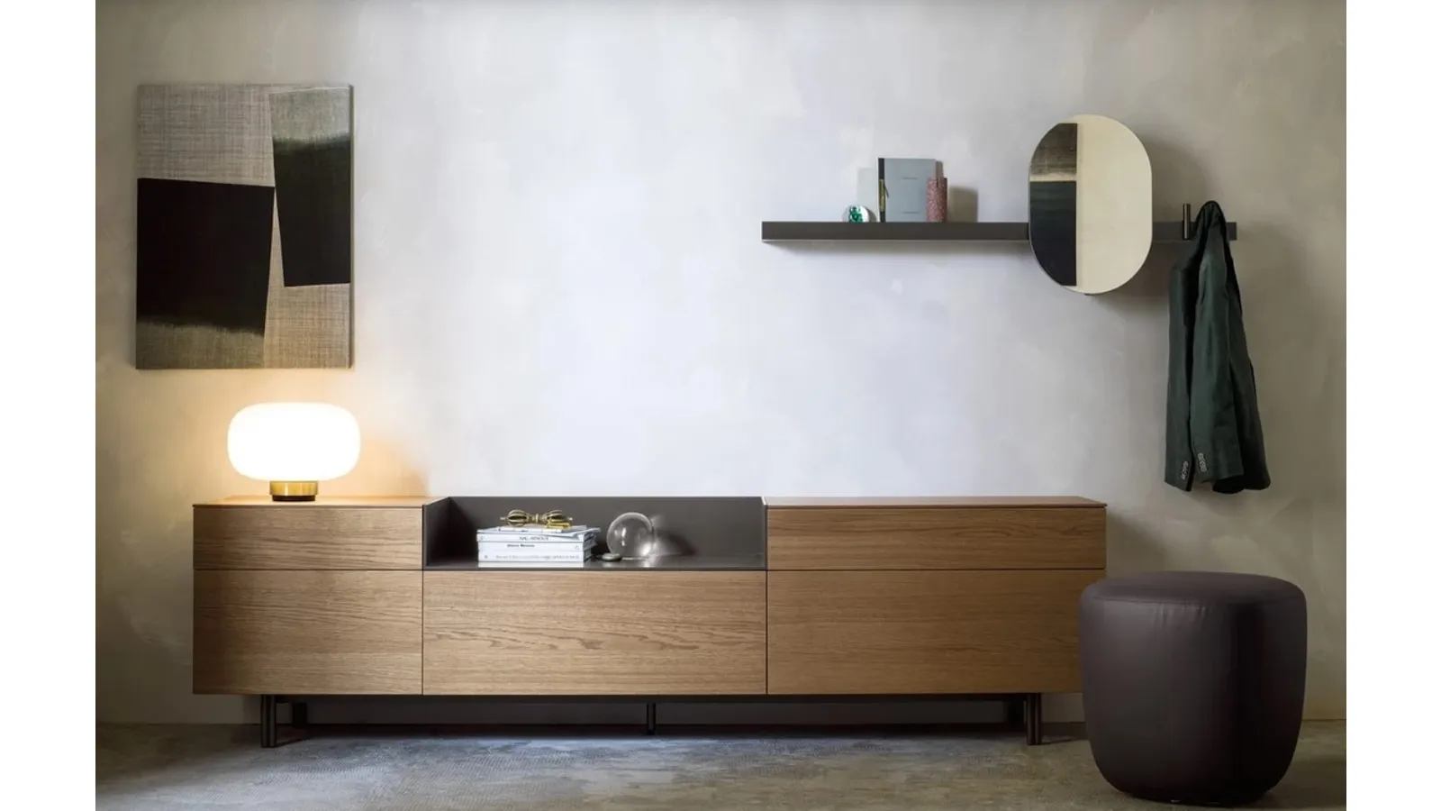 Mensola appendiabiti Riga di Novamobili