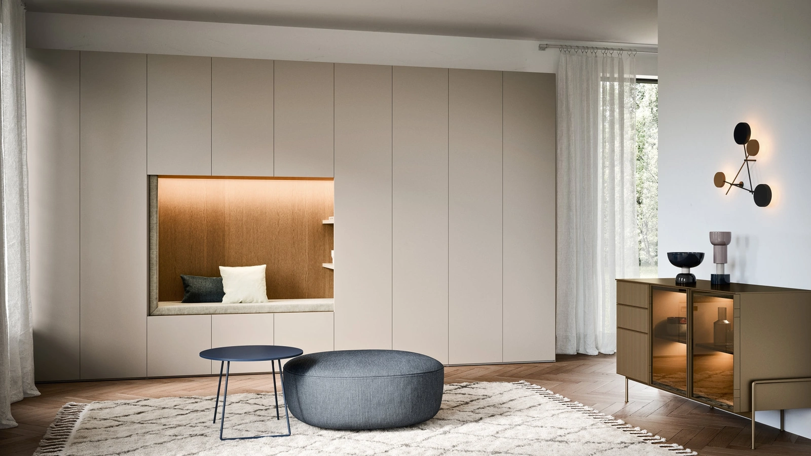 Armadio Alfa con Nicchia di Novamobili