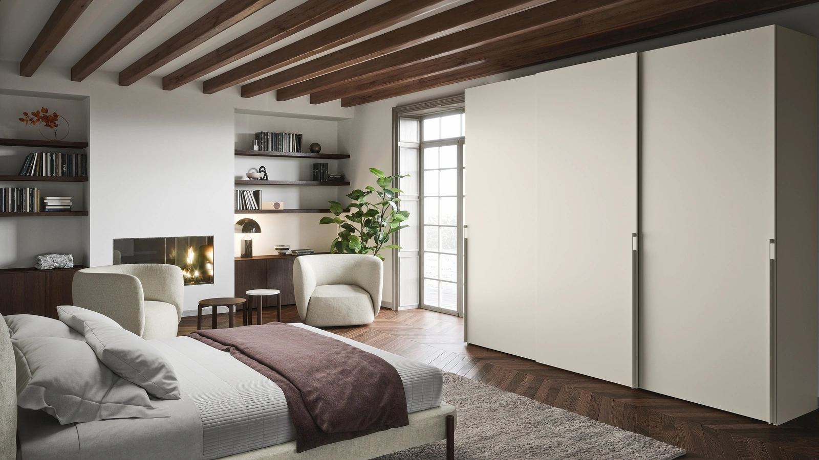 Armadio con ante Scorrevoli Alfa di Novamobili