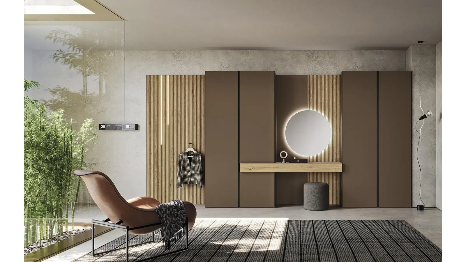 Armadio con ante battenti Comp N25 di Mobilgam