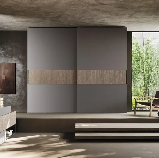 Armadio con ante scorrevoli Comp N29 di Mobilgam