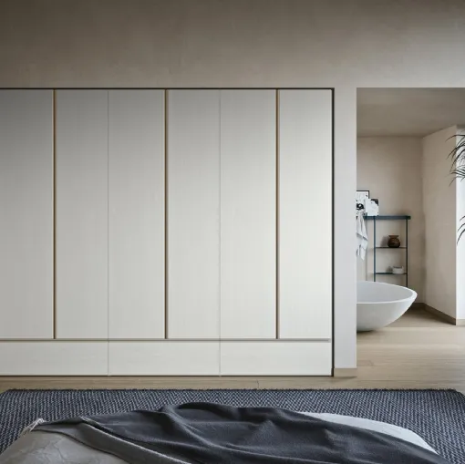 Armadio Gola in legno di Novamobili