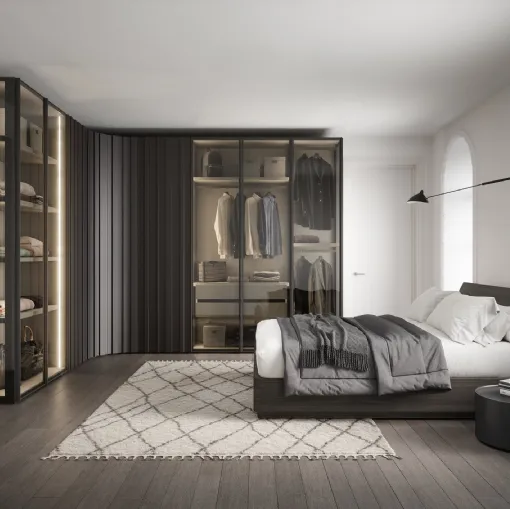 Armadio angolare Perry di Novamobili