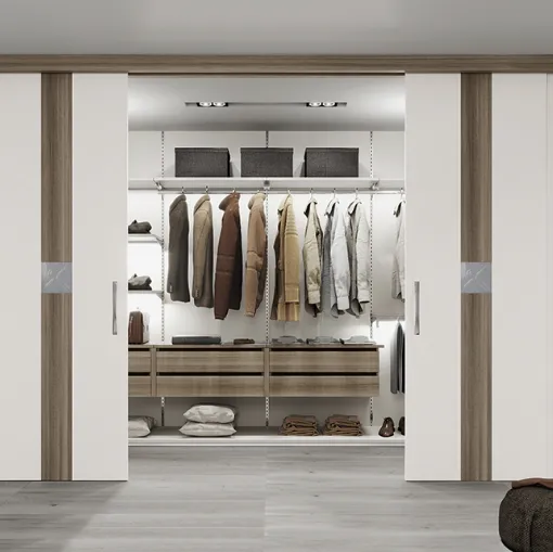 Cabina Armadio Ante Scorrevoli di Pozzi Armadi