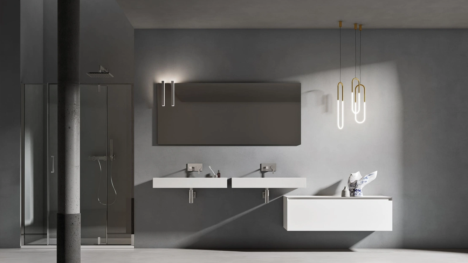 Mobile da Bagno sospeso Dafne 02 di Arcom