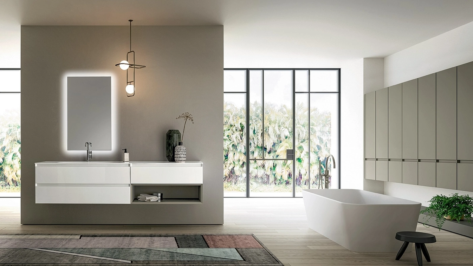 Mobile da Bagno Asia Collection 04 di Idealbagni