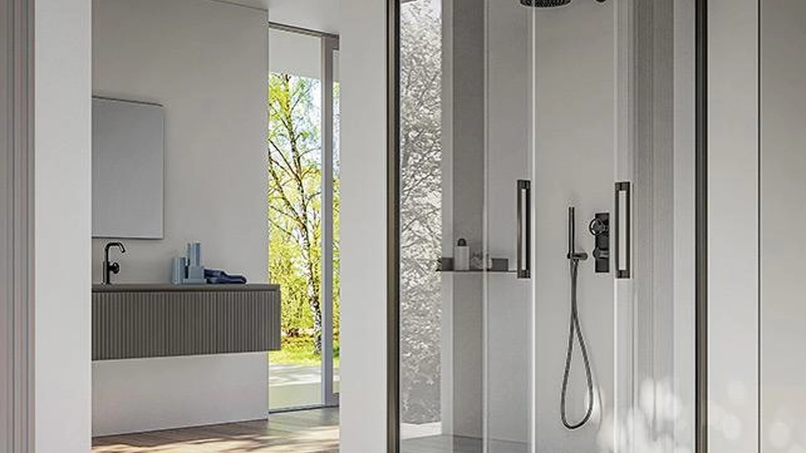 Box Doccia Frame di Idealbagni
