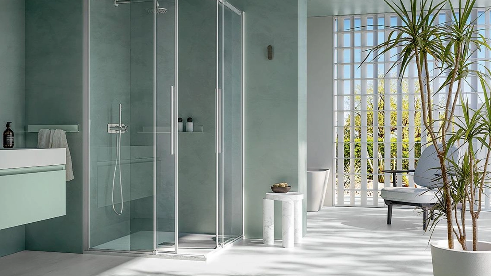 Box Doccia Velar di Idealbagni