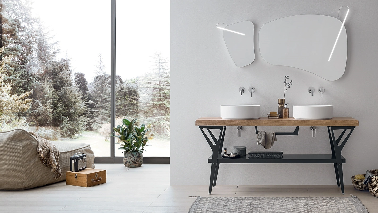 Arredo bagno Consolle 01 di Ideal Bagni