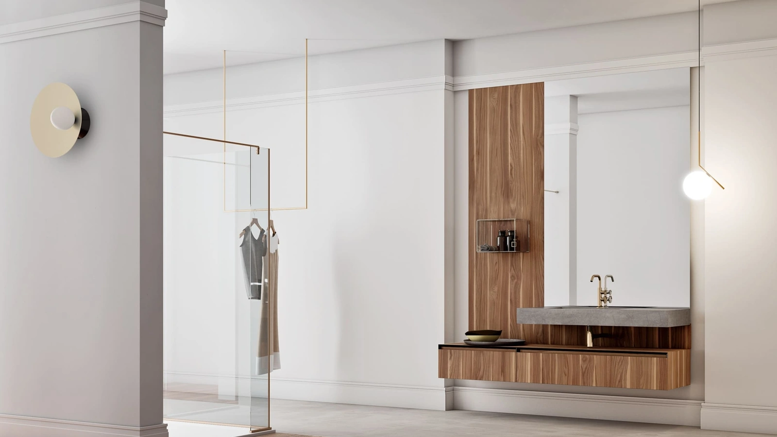 Mobile da Bagno sospeso Dafne 06 di Arcom