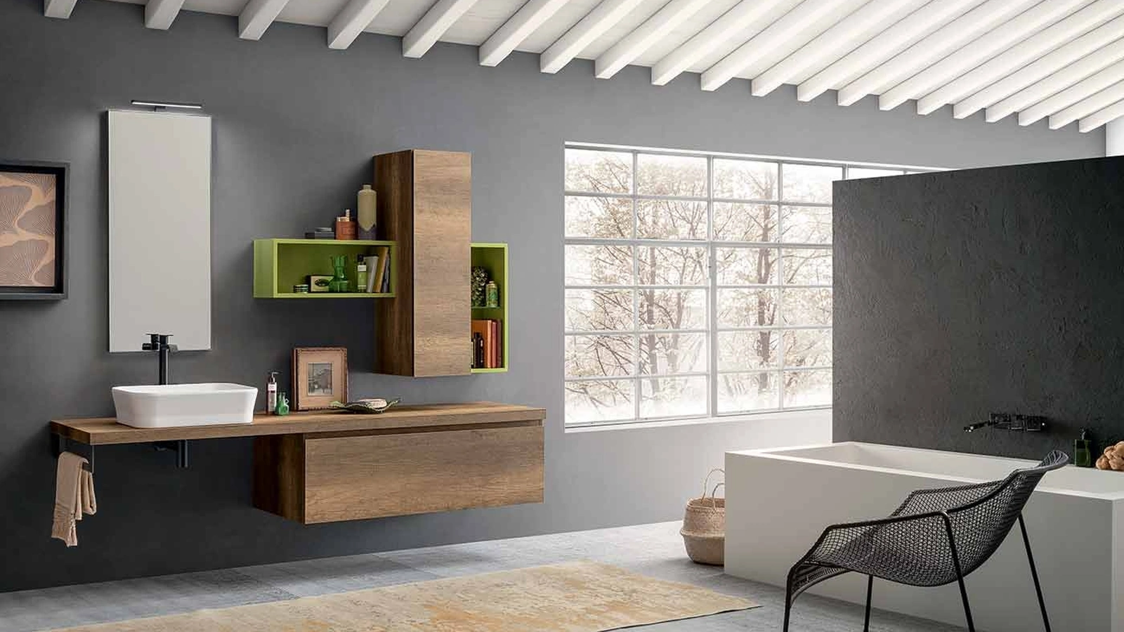 Mobile da Bagno Gola System 03 di Idealbagni
