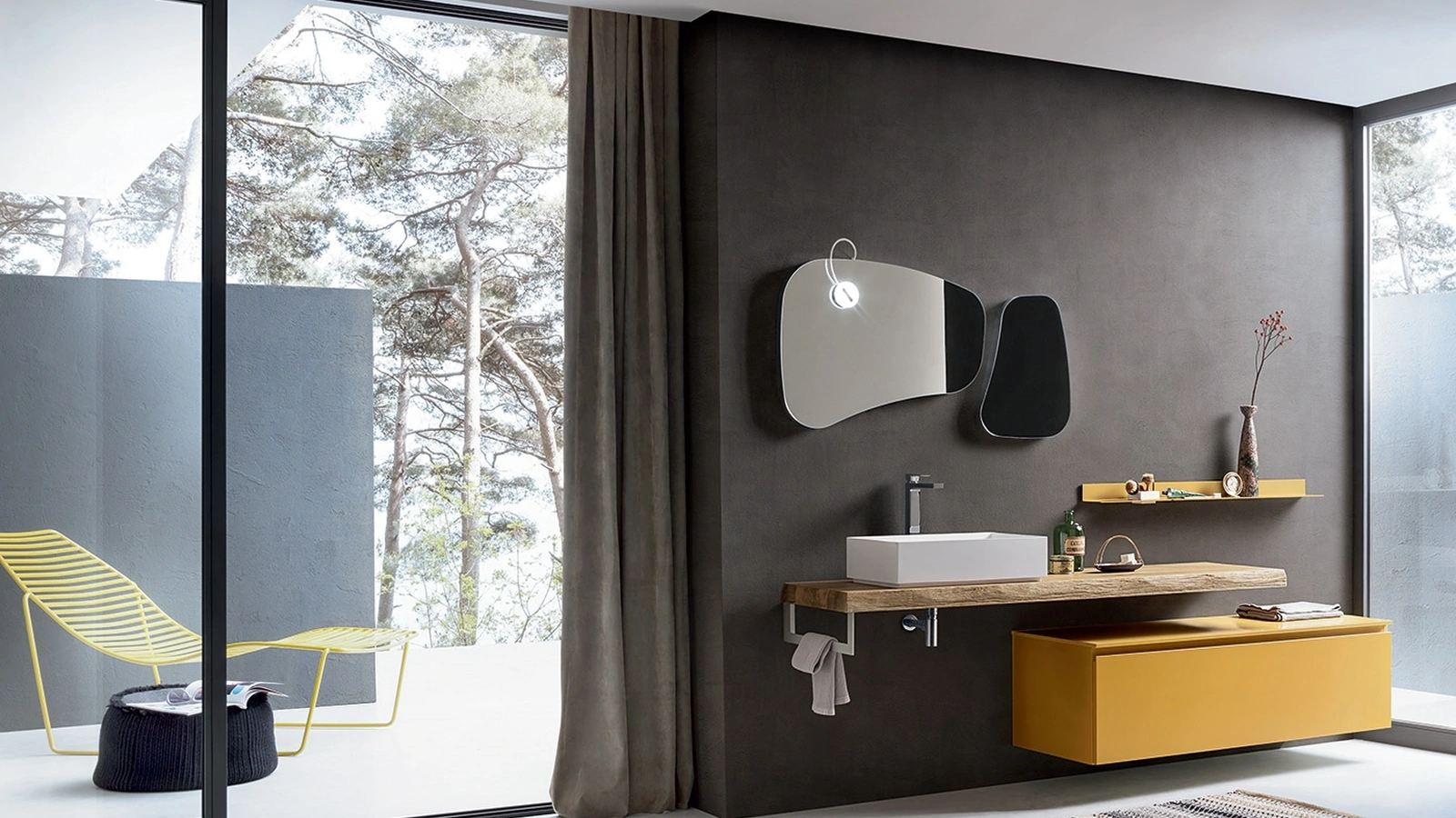 Arredo bagno Gola System 01 di Ideal Bagni