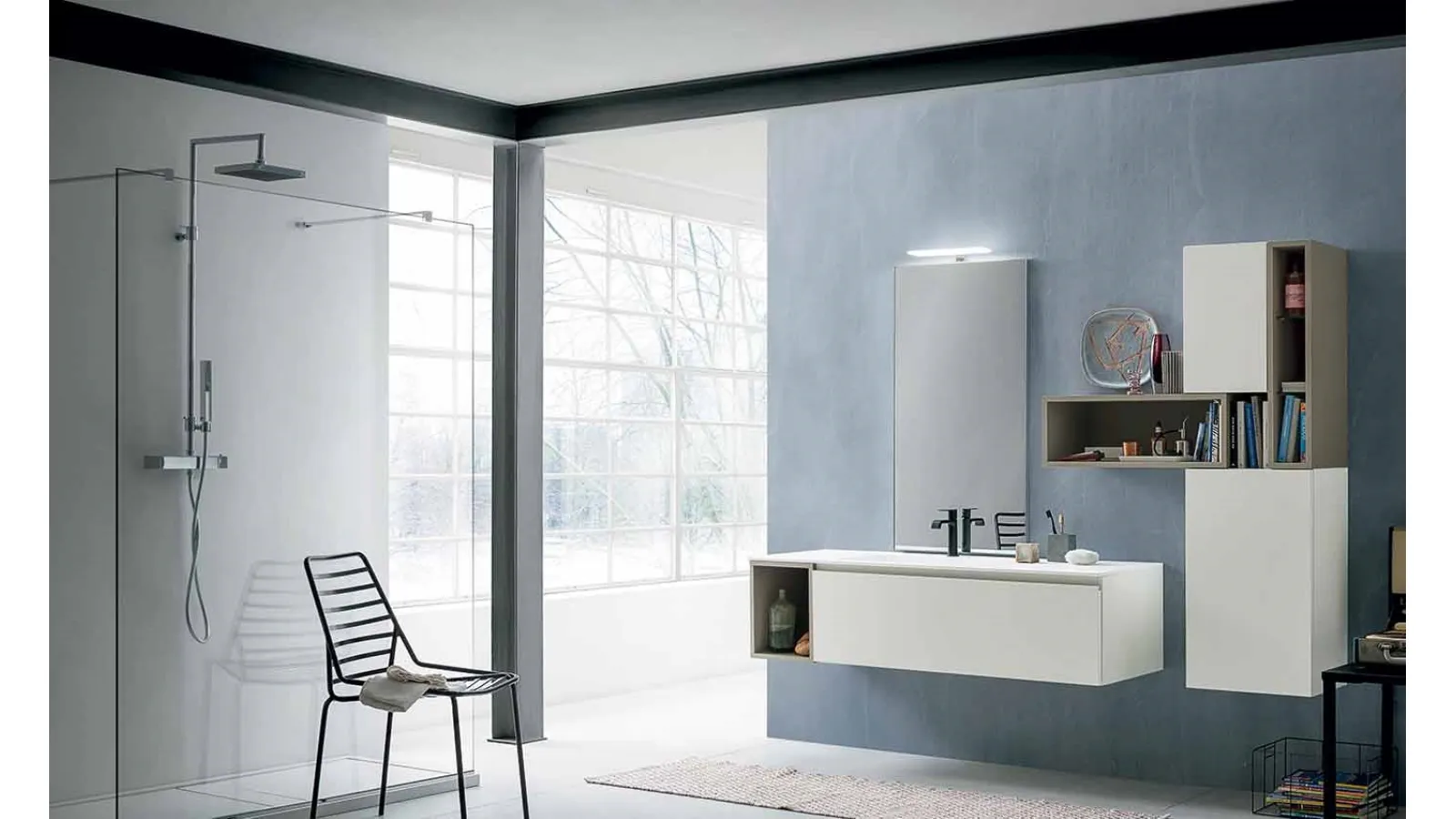 Arredo bagno Gola System 04 di Ideal Bagni