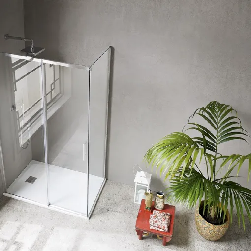 Box Doccia Hissò Scorrevole di Idealbagni