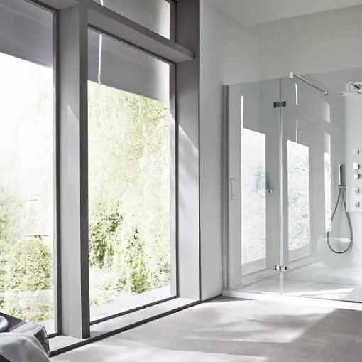 Box Doccia Hissò Battente di Idealbagni