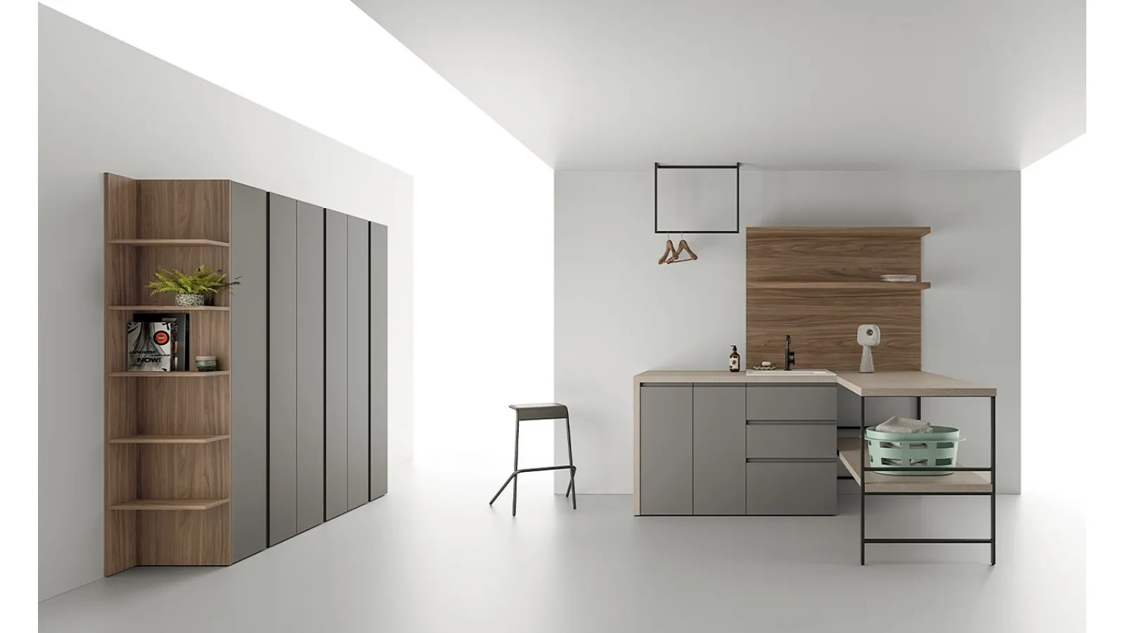 Mobile da Bagno Lavanderia 02 di Idealbagni